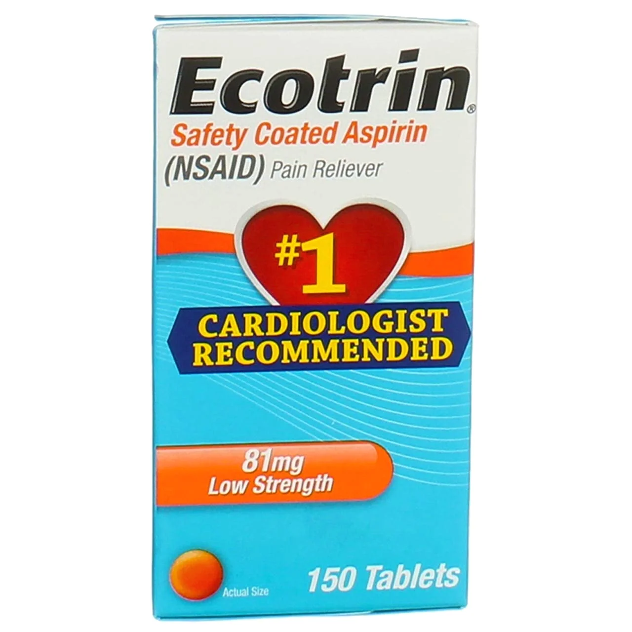 Low Strength 81 mg, 150 tablets, pack of 3